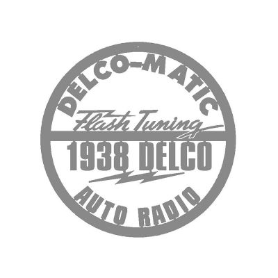 Delco Matic Auto Radio Metal Sign