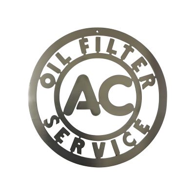 Vintage ACDelco Oil Filter Service Metal Sign