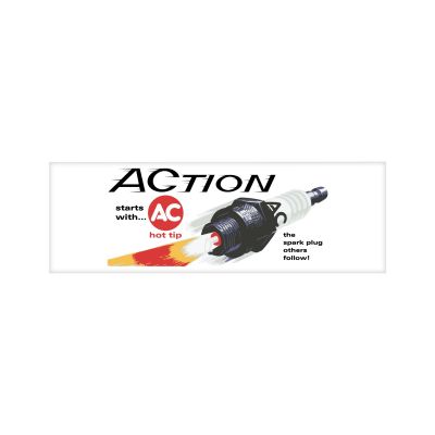 Action Starts With ACDelco Decal Sticker 