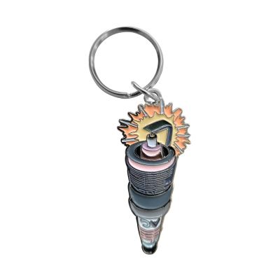 Spark Plug Keychain